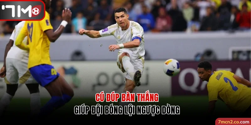 Cú đúp bàn thắng cơ hội để lội ngược dòng